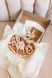 Soft baby animal rattle toy &ndash; bear, bunny, kitten, lamb newborn gift 10449_GIFT_SET_4_LAMB_GRAY фото 17