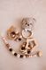 Soft baby animal rattle toy &ndash; bear, bunny, kitten, lamb newborn gift 10449_GIFT_SET_4_LAMB_GRAY фото 41