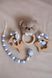 Soft baby animal rattle toy &ndash; bear, bunny, kitten, lamb newborn gift 10449_GIFT_SET_4_LAMB_GRAY фото 36