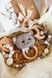 Soft baby animal rattle toy &ndash; bear, bunny, kitten, lamb newborn gift 10449_GIFT_SET_4_LAMB_GRAY фото 13